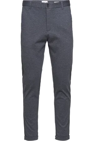 Lindbergh Superflex Knitted Cropped Pant Blue