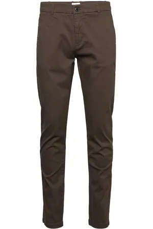 Lindbergh Superflex Chino Pants Brown