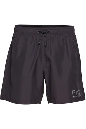 EA7 Mens Woven Boxer Black