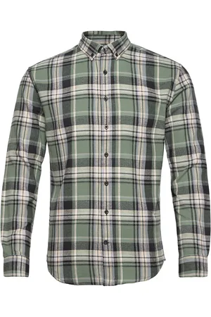Denim Project Check Shirt Green