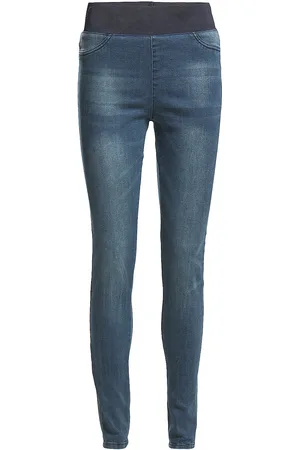 Freequent Pants From Freequent In A Soft Denim. The Pants Have A Simple Silhouette With An Blue