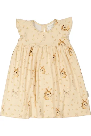 Geggamoja X Mrs Mighetto Bamboo Frill Dress Patterned