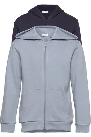 Minymo Sweat Jacket W. Hood Blue