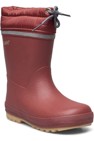 CeLaVi Thermal Wellies W.lining-Solid Red