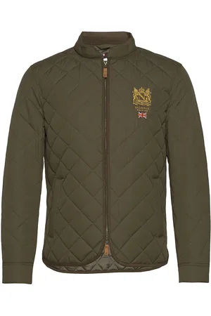 Morris Trenton Quilted Jacket Khaki