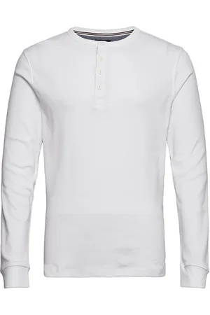 Lindbergh Solid Gradad W Contrast Fabric L/S
