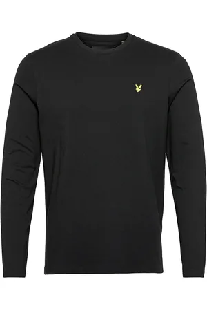 Lyle & Scott Plain L/S T-Shirt Black