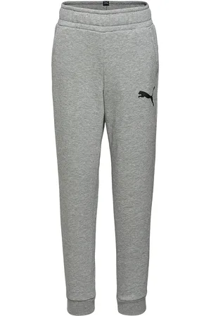 PUMA Ess Logo Pants Fl Cl B Grey