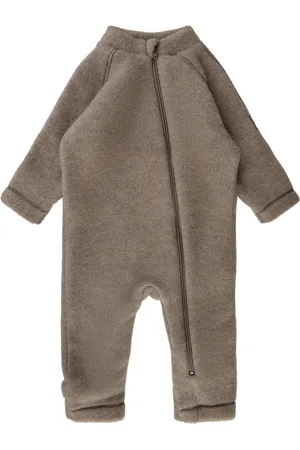 Mikk-Line Wool Baby Suit Beige