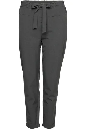 Kaffe Kcjia Belt Pants Grey