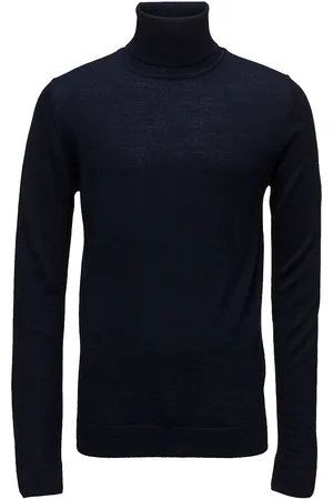 Lindbergh Merino Knit Roll-Neck