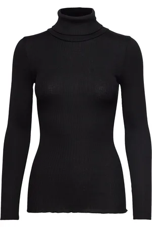 Rosemunde Silk T-Shirt W/ Roller Neck