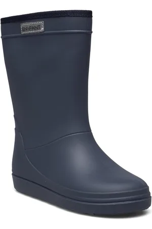 EN FANT Rain Boots Solid Blue