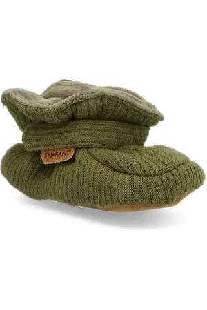 EN FANT Baby Slippers Green