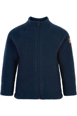 Mikk-Line Wool Baby Jacket Blue
