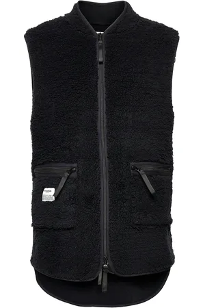 Resteröds Fleece Vest Recycled Black