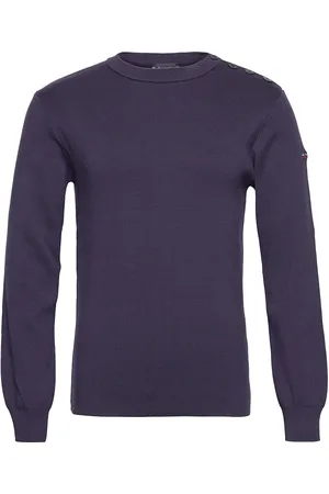 Armor.lux Striped Mariner Sweater "Groix" Blue