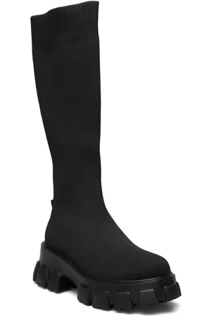 Bianco Biaprima Knee High Sock Boot Knit