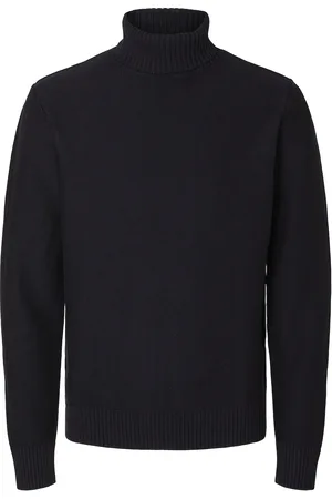 SELECTED Slhaxel Ls Knit Roll Neck W
