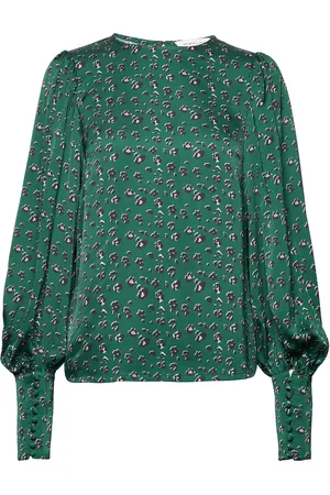By Malina Rina Blouse Green