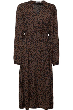 Rosemunde Recycled Polyester Dress Brown