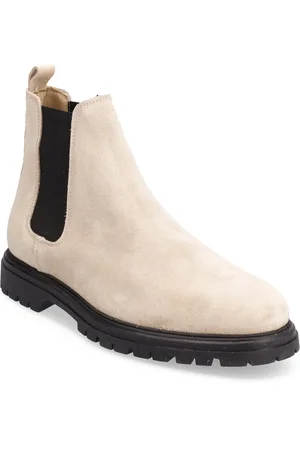 Bianco Biagil Chelsea Boot Suede Beige