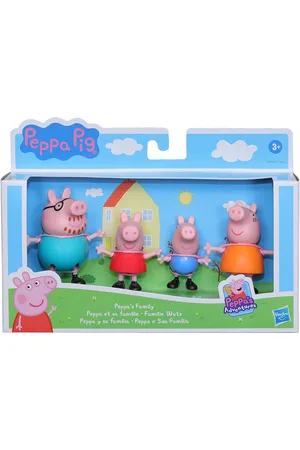 Peppa Pig Greta Gris Gretas Familj Patterned
