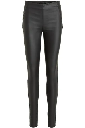 Object Objbelle Mw Coated Leggings Noos