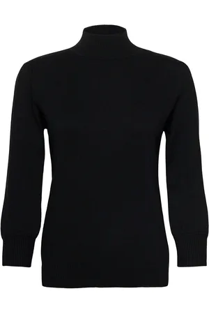 Minus Mersin Rullekrave Strik Black