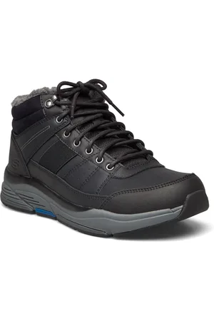 Skechers Mens Relaxed Fit Benago - Treno Black