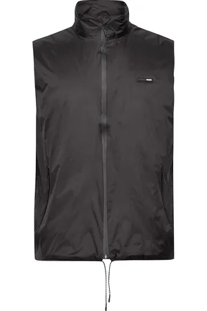 Rains Padded Nylon Vest Black