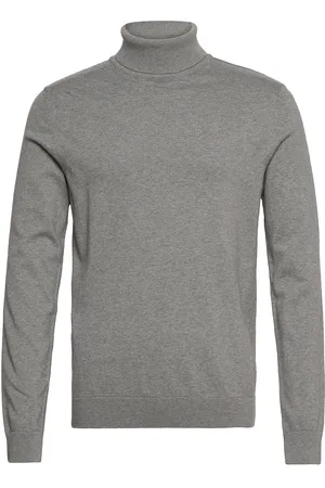 SELECTED Slhberg Roll Neck Noos Grey