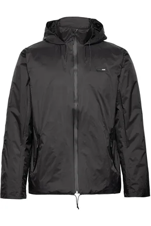Rains Padded Nylon Jacket Black