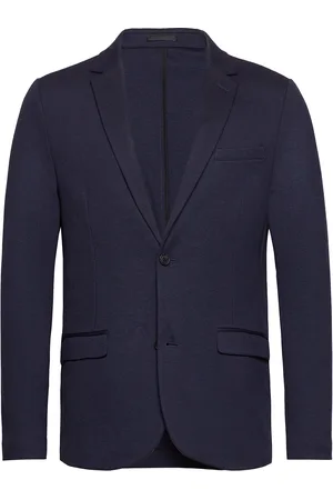 Lindbergh Superflex Knitted Blazer Navy