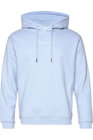 TOM TAILOR Hoody With Print Blue