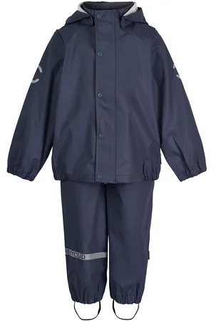 Mikk-Line Pu Rain W. Susp. Recycled Blue