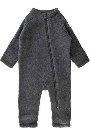 Mikk-Line Wool Baby Suit Grey