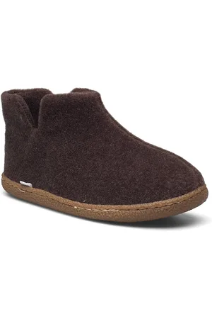 ENKEL Living Slippers, High Brown