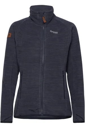 Bergans Hareid Fleece W Jacket Nohood Navy