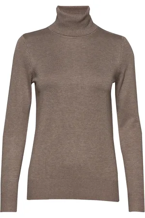 Saint Tropez J2046, Milasz Rollneck Pullover Brown