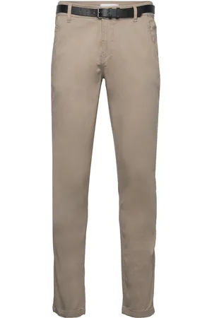 Lindbergh Classic Stretch Chino W. Belt Beige