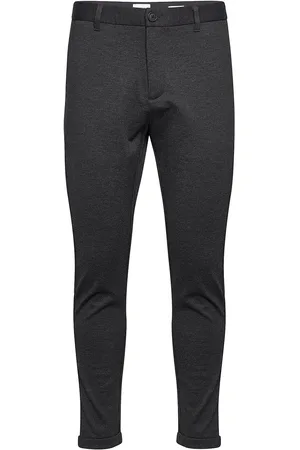 Lindbergh Superflex Knitted Cropped Pant Grey