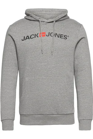 JACK & JONES Jjecorp Old Logo Sweat Hood Noos Grey Jack & J S