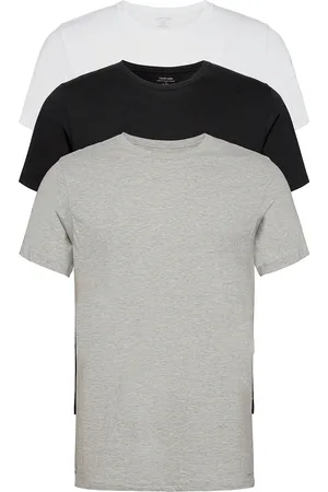 Calvin Klein S/S Crew Neck 3Pk Patterned
