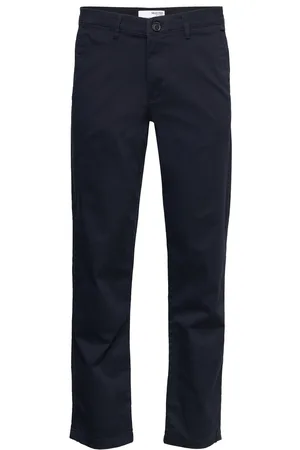SELECTED Slh196-Straight-New Miles Flex Pant Noos Navy