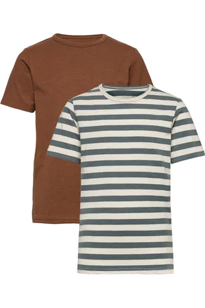 Minymo Basic 32 -T-Shirt Ss Brown