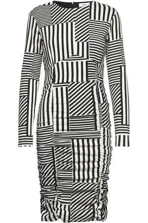 Mads Norgaard Pollux Amelia Dress Aop Black
