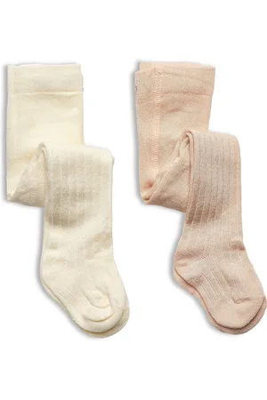 Minymo Stocking - Rib Cream