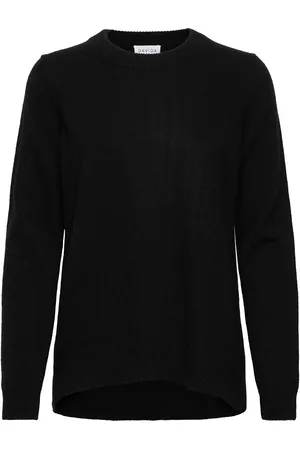 Davida Cashmere Straight O-Neck Sweater