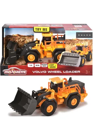 Majorette Grand Series Volvo Wheel Loader L350H Patterned